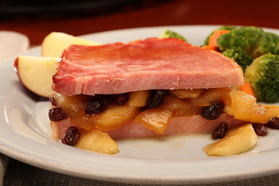 Ham and Apple Bake