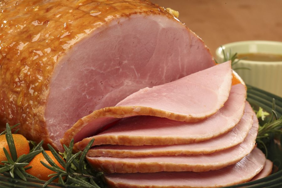 Orange Glazed Ham